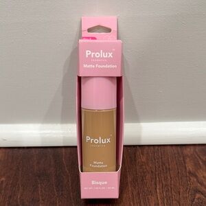 NEW Prolux Matte Foundation in Bisque Face Makeup Skin Concealer